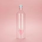 Flaska Love 1,2l, Borosilikatglas