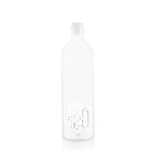 Flaska H2O, 1,2l, Borosilikatglas