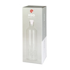 Flaska H2O, 1,2l, Borosilikatglas