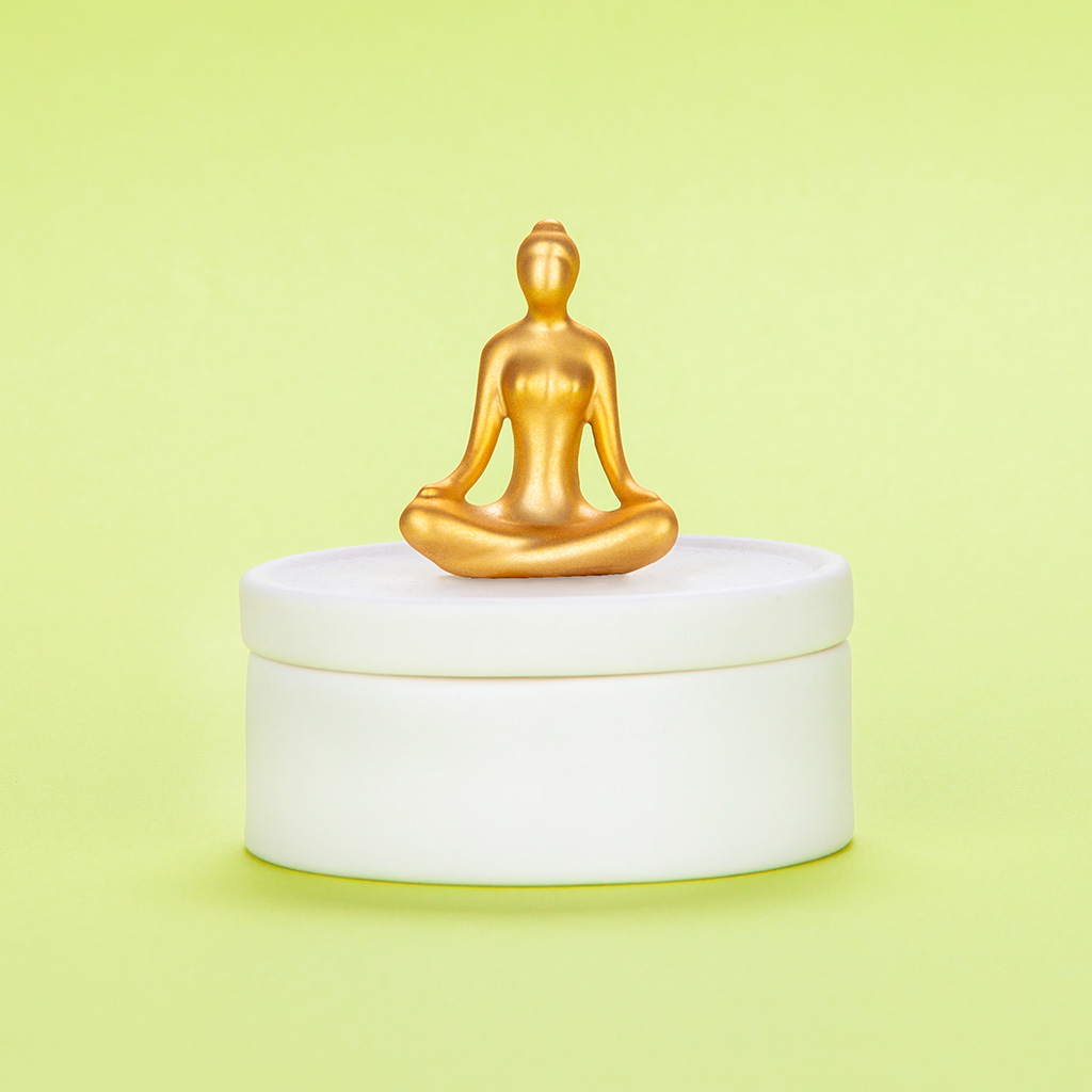Smyckesförvaring i keramik, Yoga