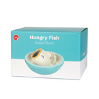 Snack tray,Hungry Fish,blue,ceramic