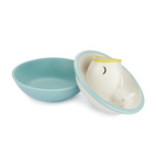 Snack tray,Hungry Fish,blue,ceramic
