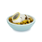 Snack tray,Hungry Fish,blue,ceramic