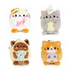 Nyckelringar Kawaii, 12st i Display