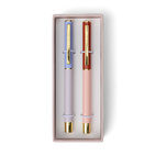 Pennor Color Block Lavedel & Blekrosa