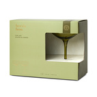 Glas Coupe The Lou- Set om 2- Oliv