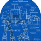 Pussel Star Wars AT-AT