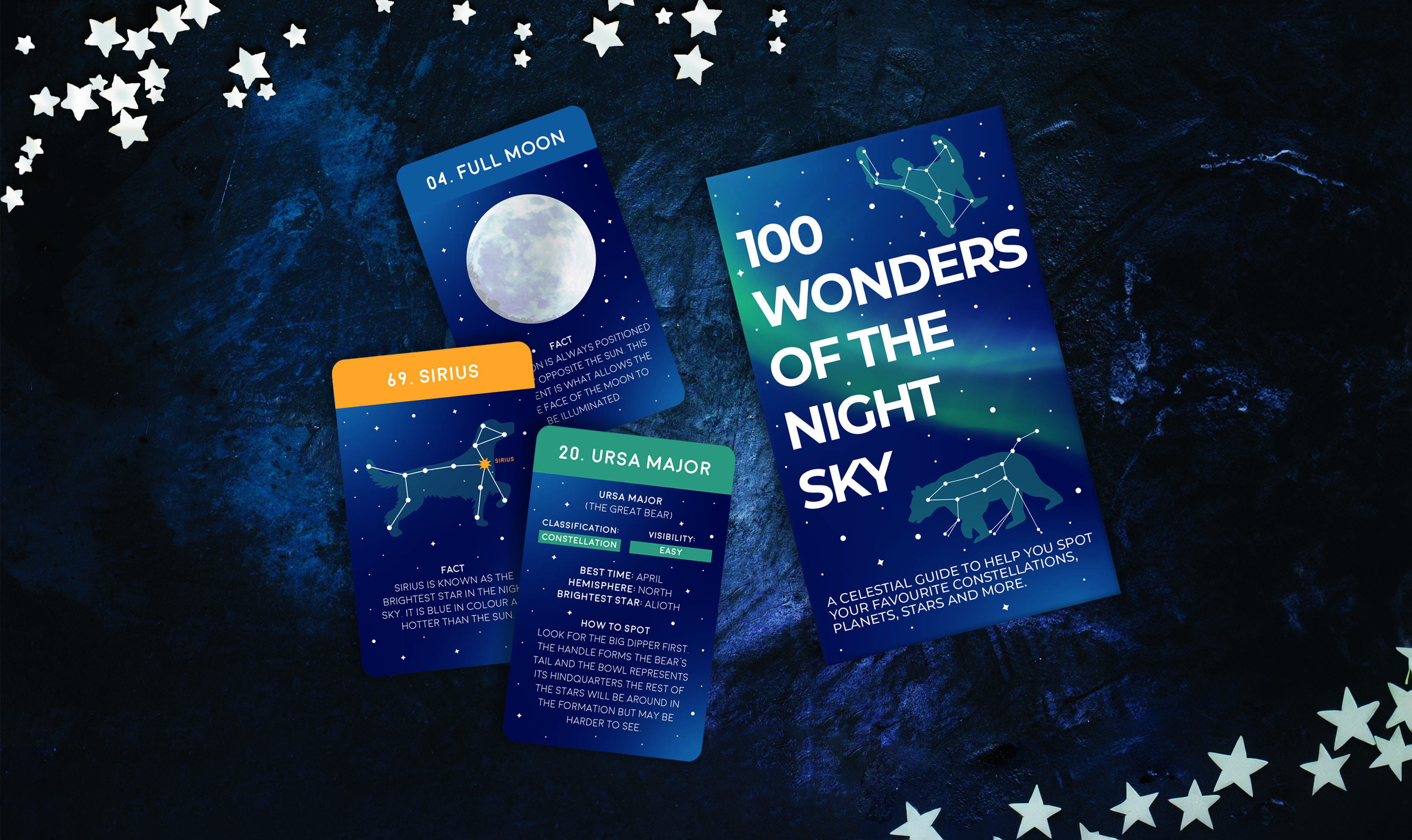 Theme cards 100 Wonders of the Night Sky