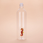 Flaska Atlantis, Sjöhäst 1,2l, Borosilikatglas