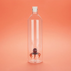Flaska Atlantis, Bläckfisk 1,2l, Borosilikatglas