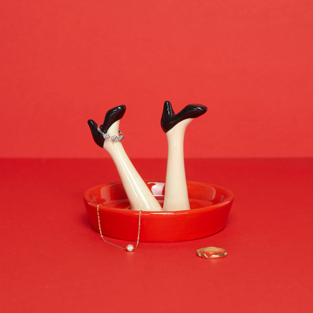 Ring holder Happy Legs, Party