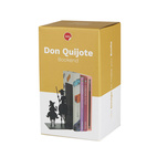Bokstöd Don Quijote svart metall