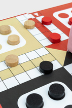 Spel i en Bok Ludo