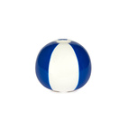 Ljushållare i keramik Beachball, Blå 8 cm