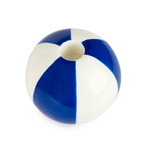 Ljushållare i keramik Beachball, Blå 8 cm