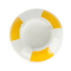 Keramikvas Beachball. Gul 14 cm