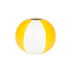 Keramikvas Beachball. Gul 14 cm