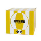 Keramikvas Beachball. Gul 14 cm