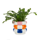Blomkruka i keramik Floats,flerfärgad 14,5 cm