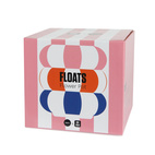 Blomkruka i keramik Floats,flerfärgad 14,5 cm
