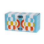 Set 2 Kaffekoppar  i keramik Floats,orange
