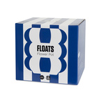 Blomkruka i keramik Floats, blå,14,5 cm