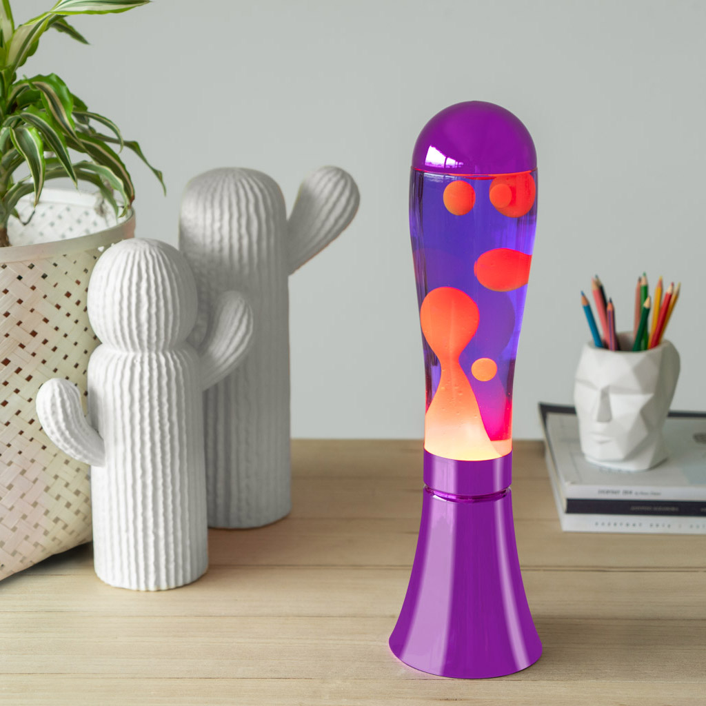 Lava Lamp, Magma, Purple/Red