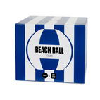 Keramikvas Beachball. Blå 14 cm