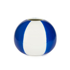 Keramikvas Beachball. Blå 14 cm