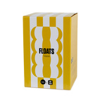 Keramikvas Floats. Gul 20 cm
