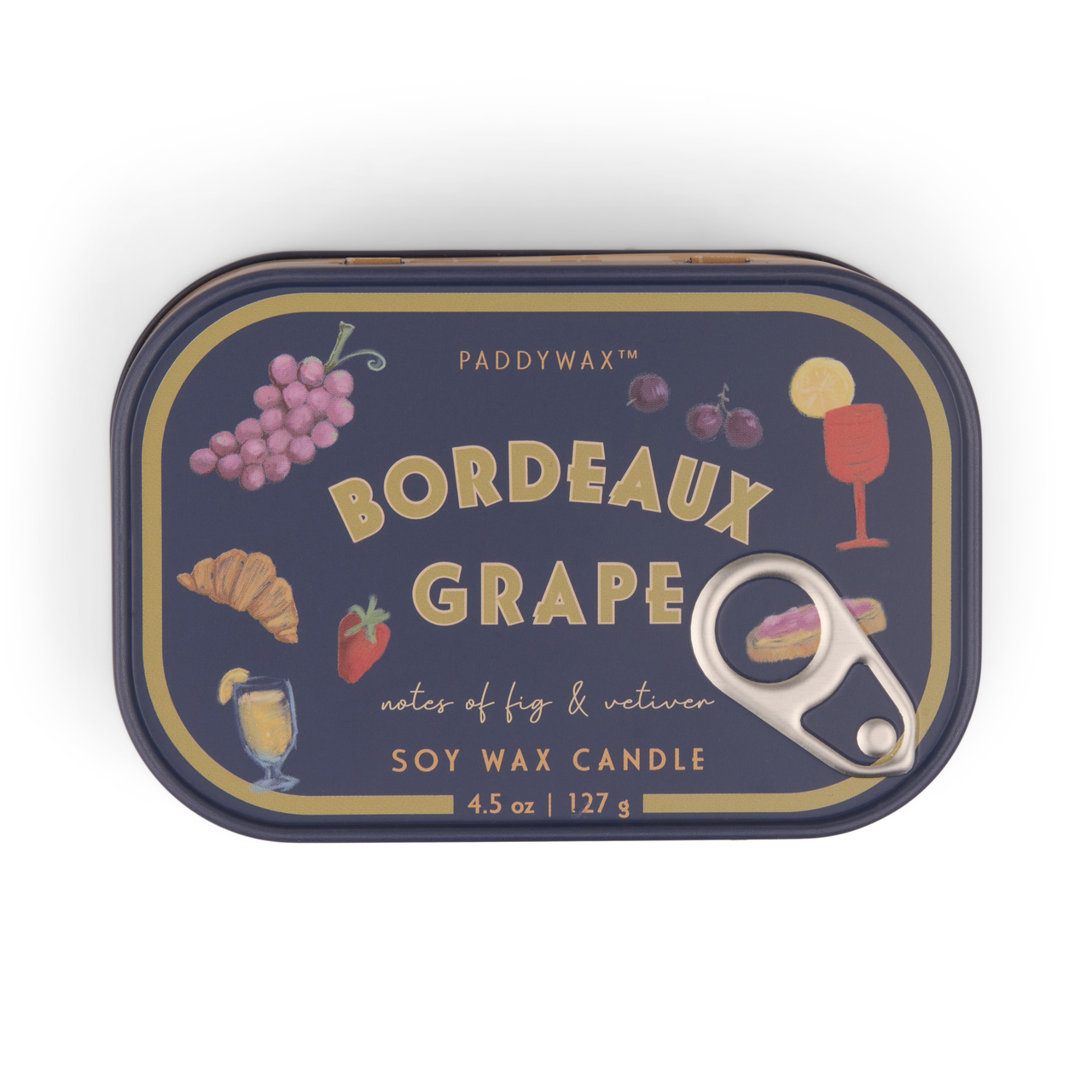 Doftljus i plåtask  Bistro - Bordeaux Grape