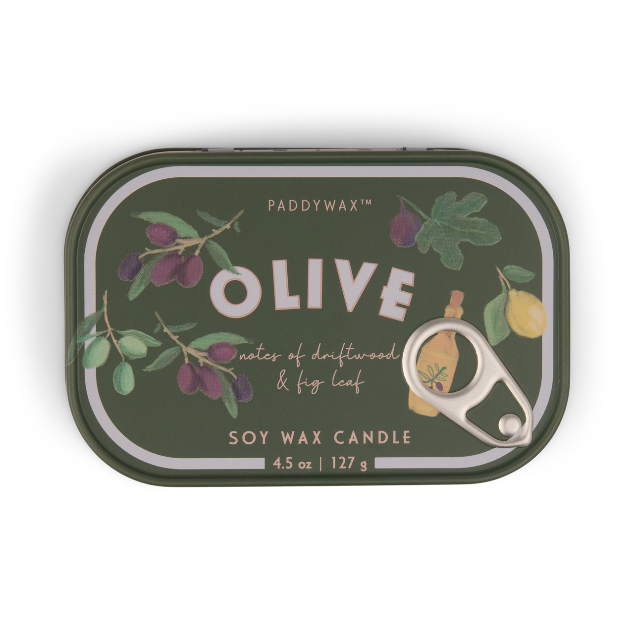 Doftljus i plåtask  Bistro - Fig & Olive