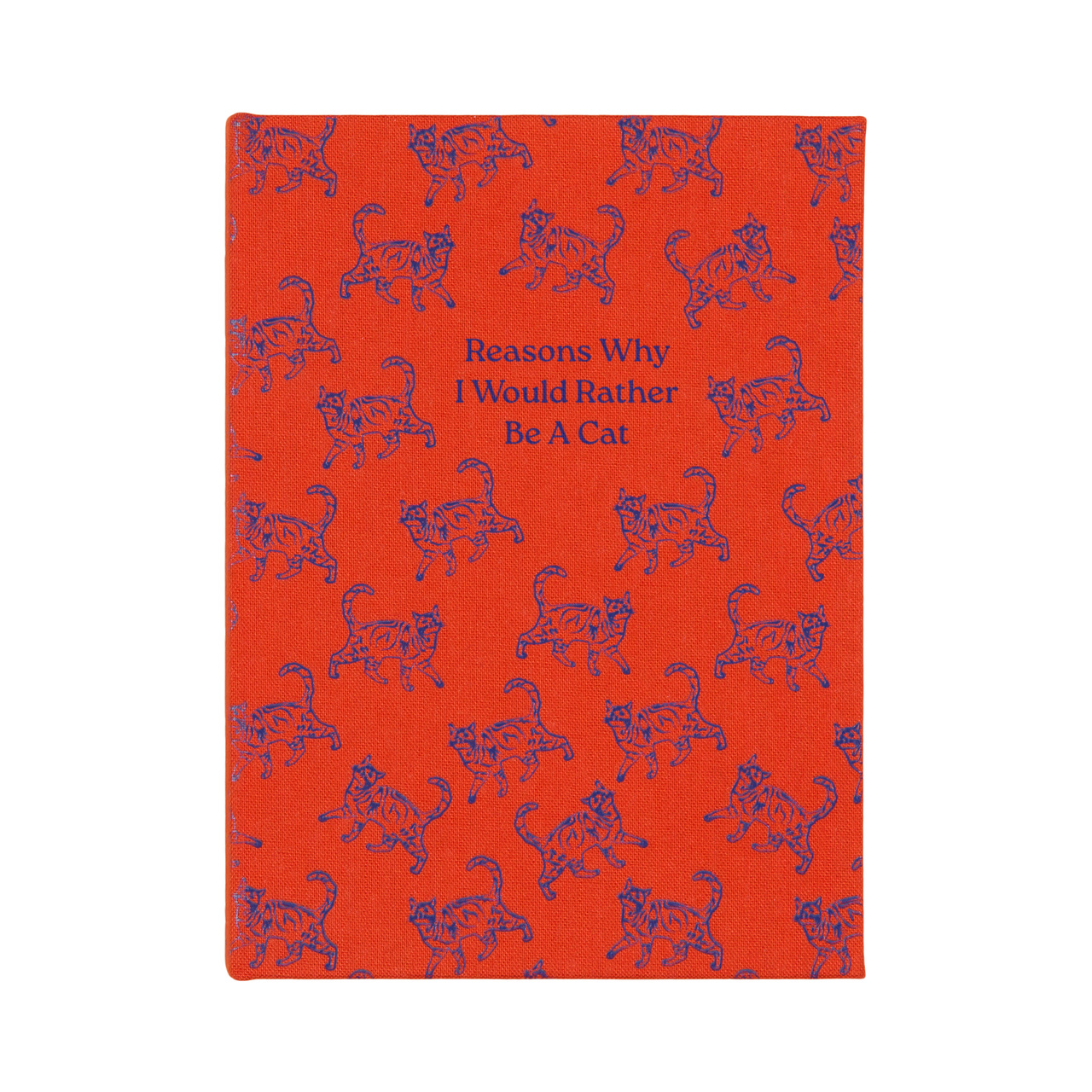 Anteckningsblock i en bok- Why I'd rather be a cat