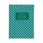Anteckningsblock i en bok- Pardon Me
