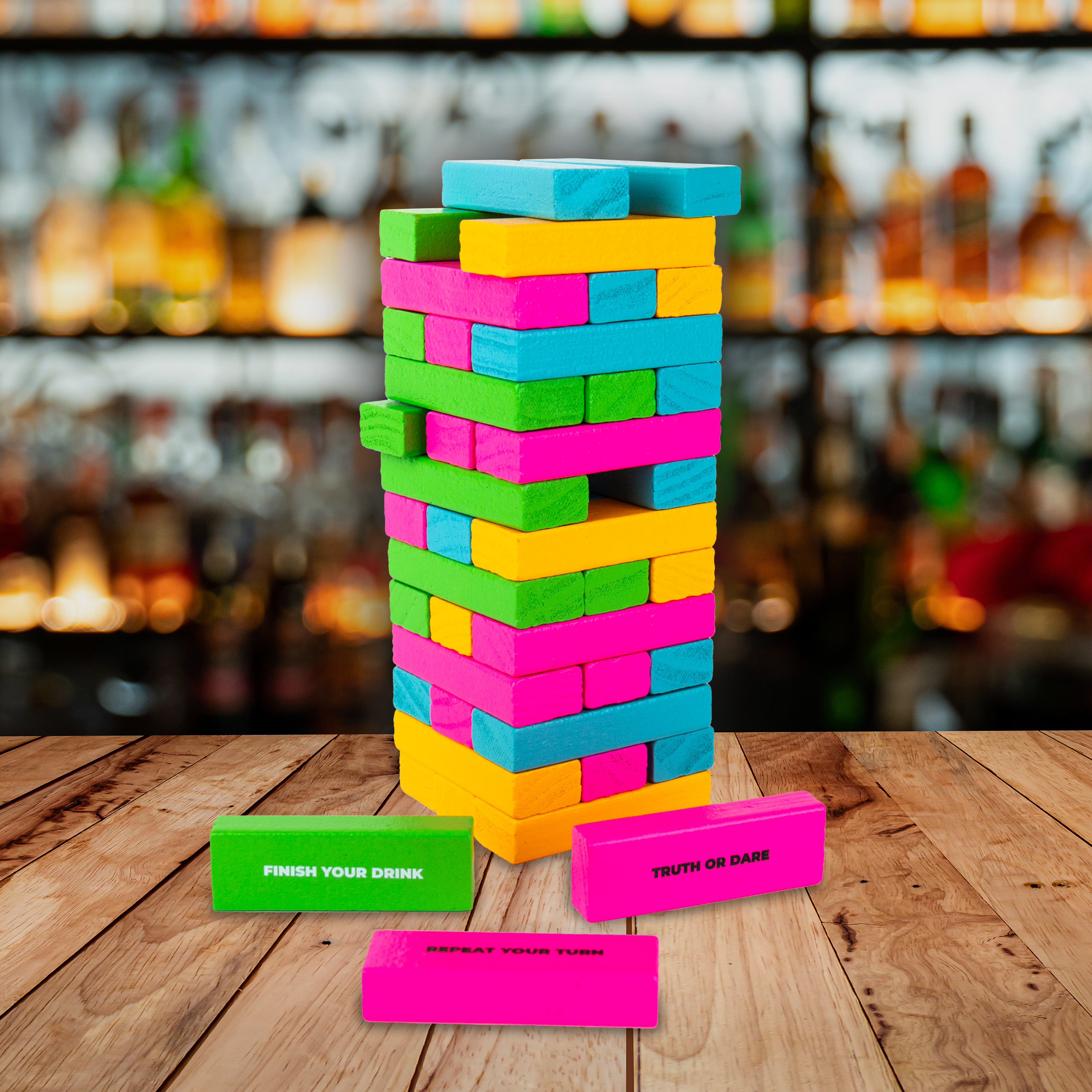 Barspel Jenga, Tipsy Topple Tower