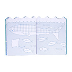 Ritbok med stickers Havet