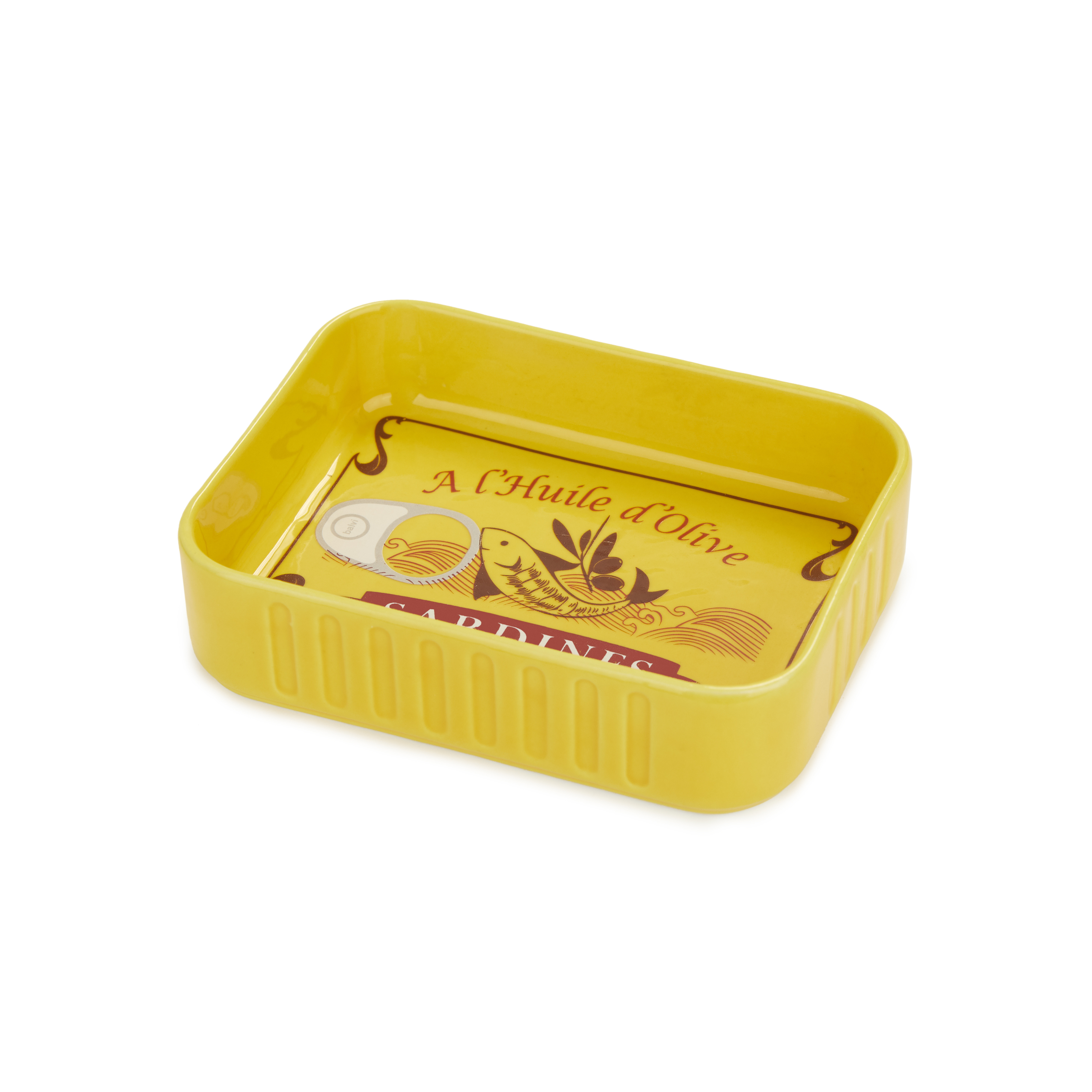 Snack bowl canned in ceramic Sardines