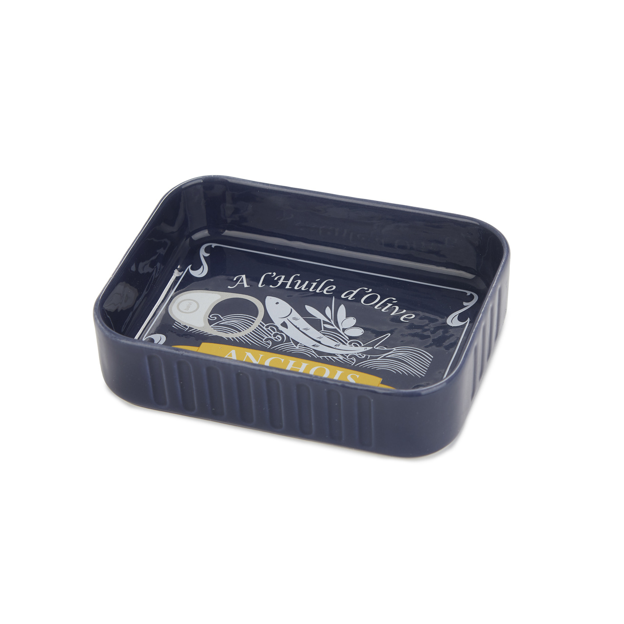 Snack bowl canned in ceramic Anchovies