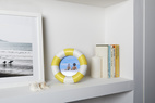 Fotoram Floats, Gul/vit