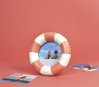 Fotoram Floats, Röd/vit