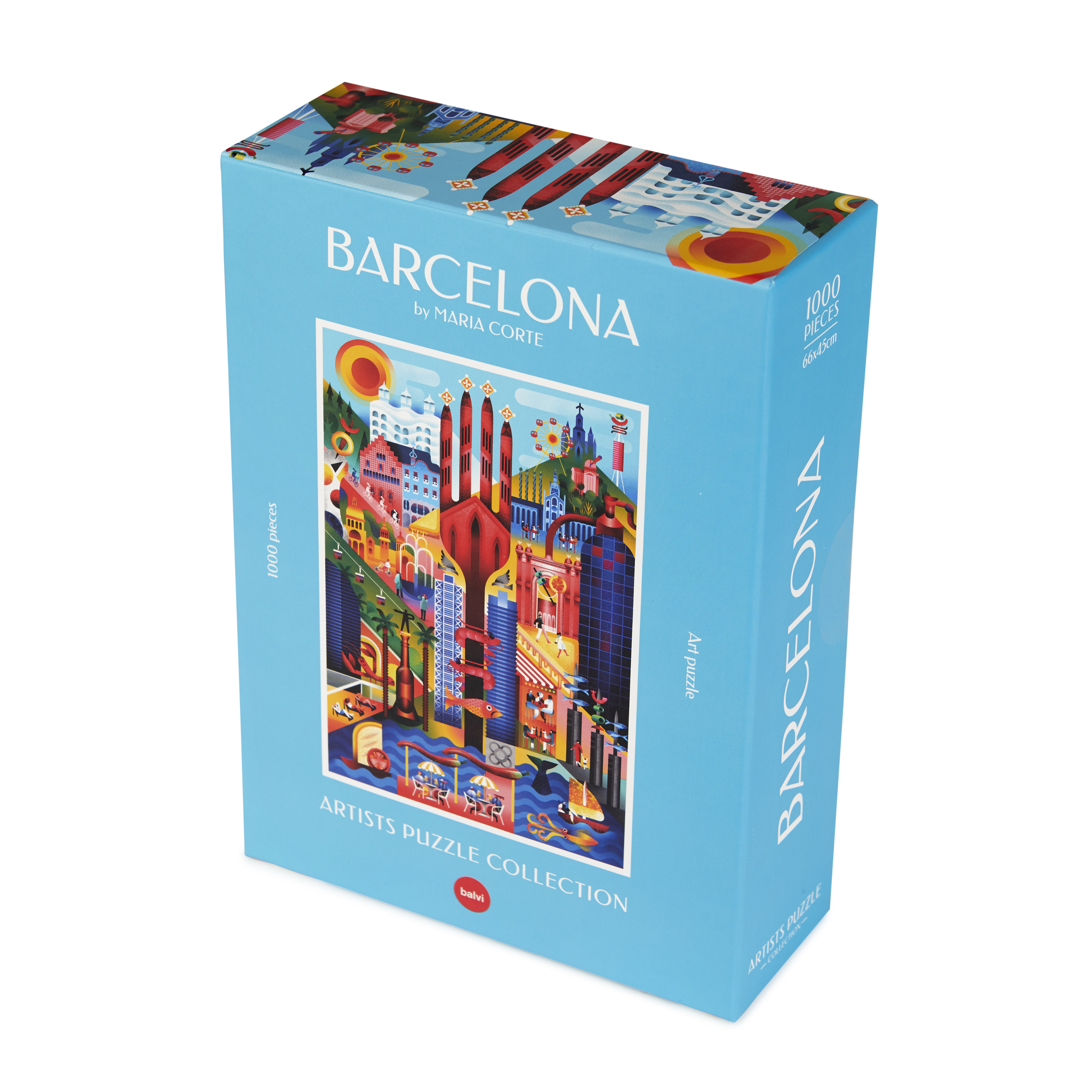 Puzzle Barcelona 1000 pieces