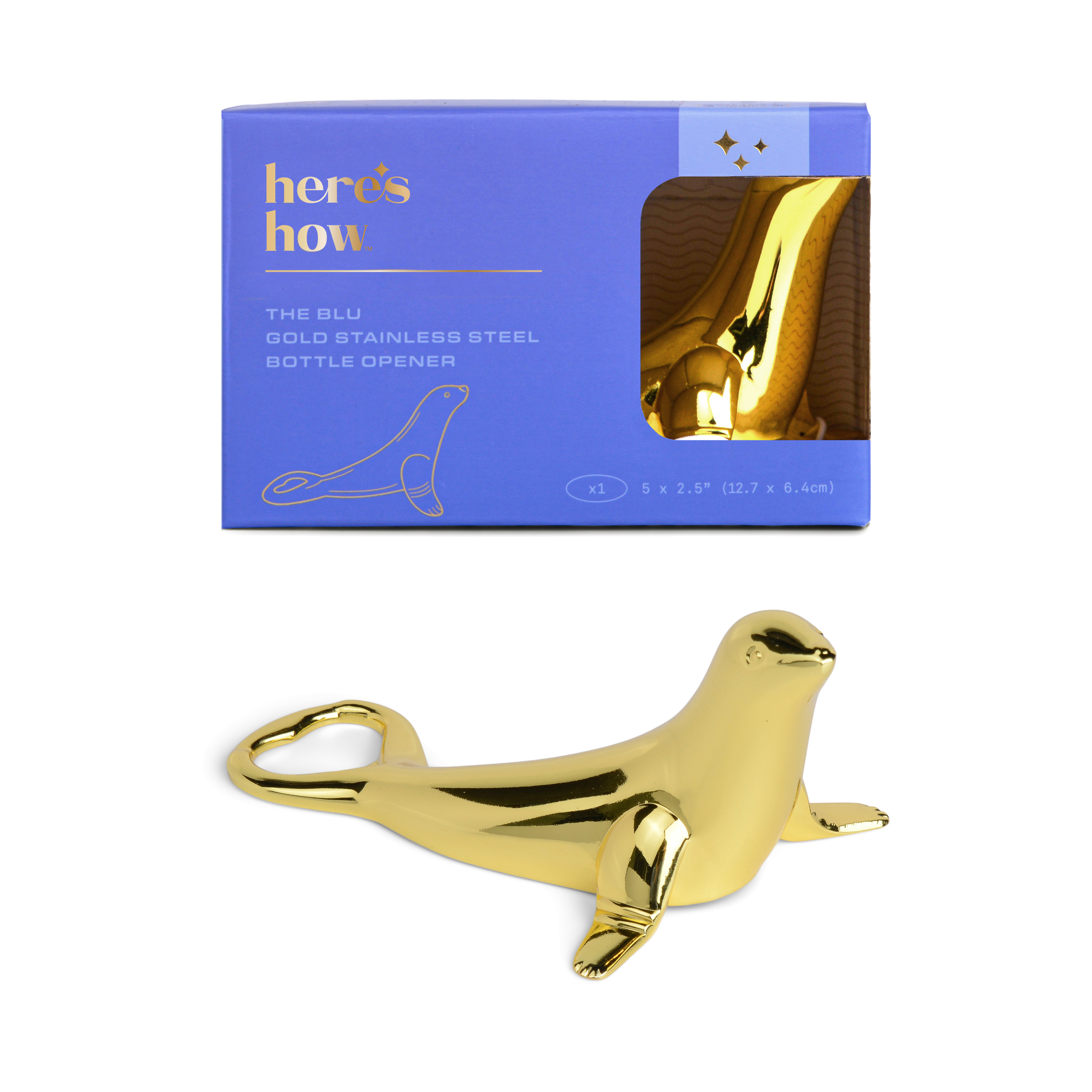 Bottle opener Seal The Blu