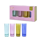 Shotsglas i blandade färger The Gracie- set om 4