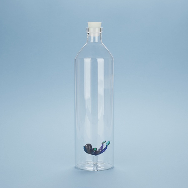 Flaska Atlantis, Dykare 1,2l, Borosilikatglas