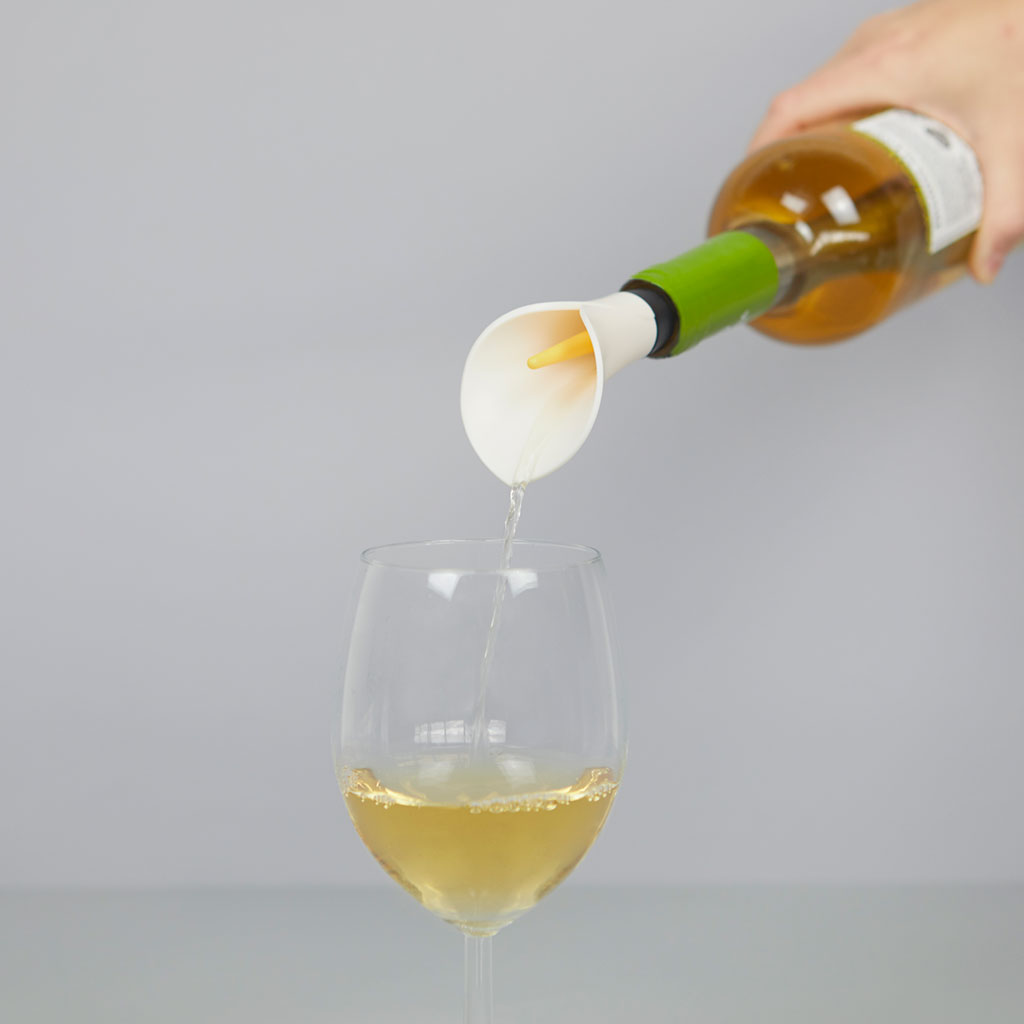 Wine cooler Lilja White and steel