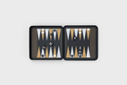 Iron & Glory  Magnetisk Resespel Backgammon