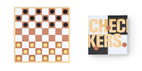 BOXO CHECKERS SET
