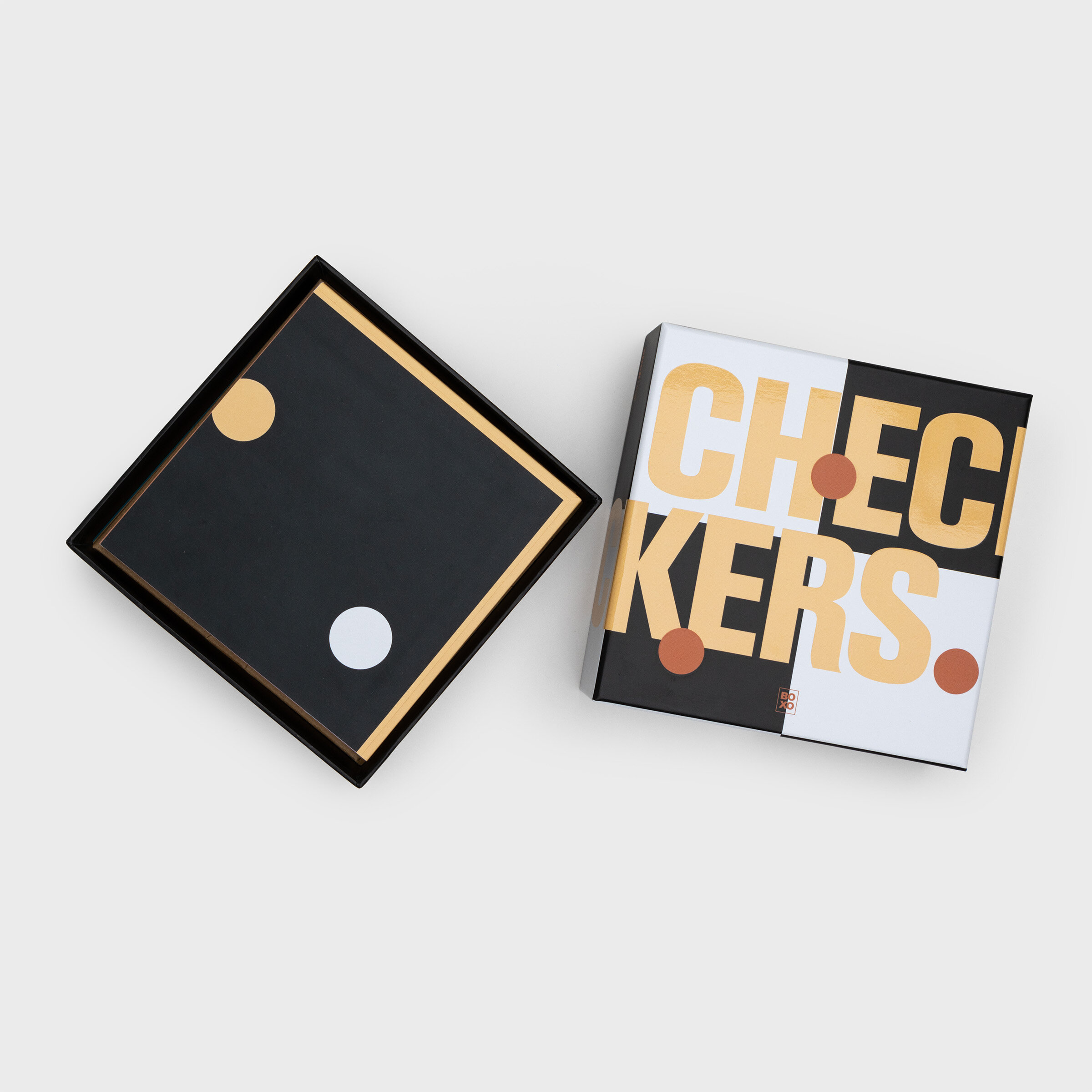 BOXO CHECKERS SET