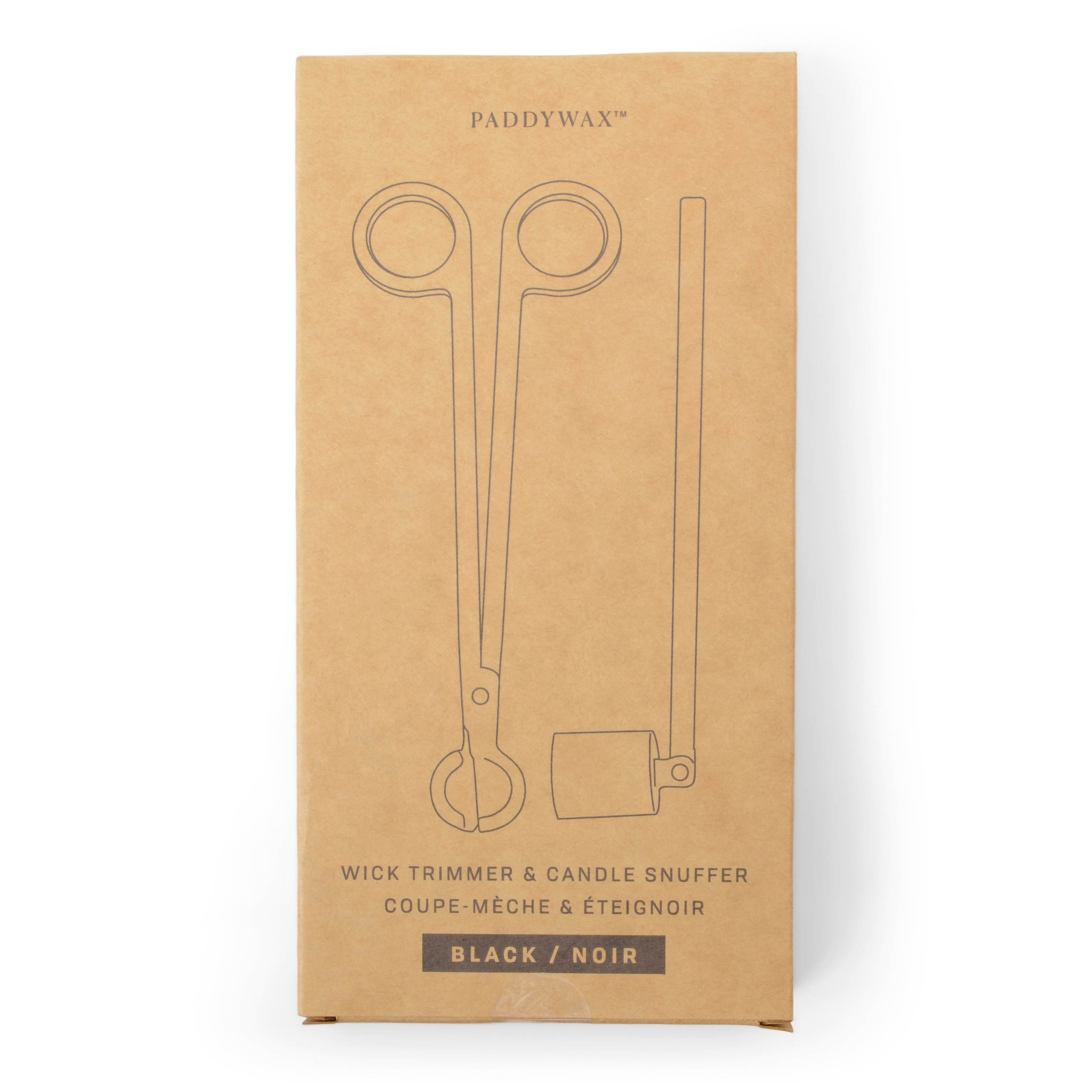 Gift Set Wick Cutter & Candle Snuffer Matte Black