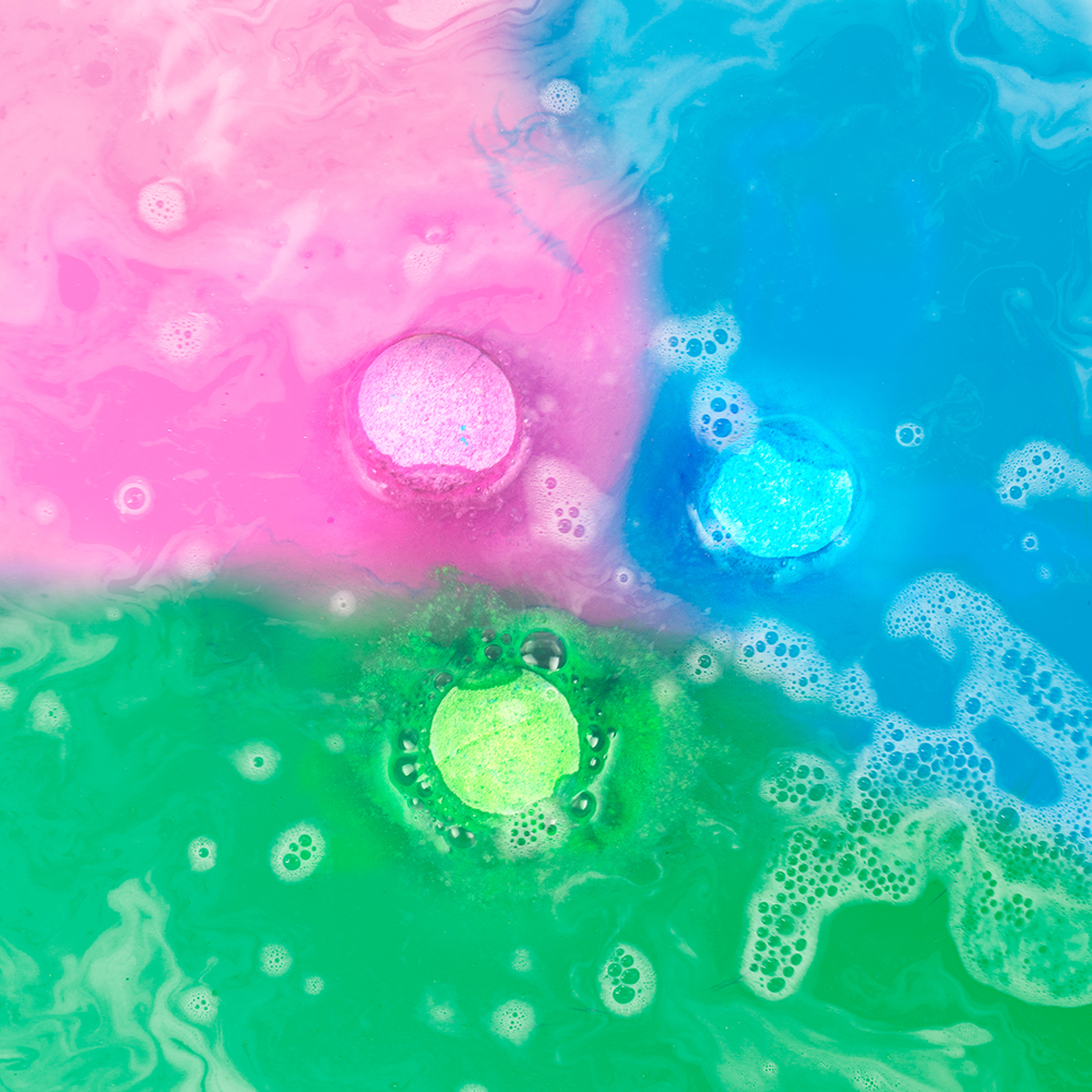 Bath Bombs Rainbow